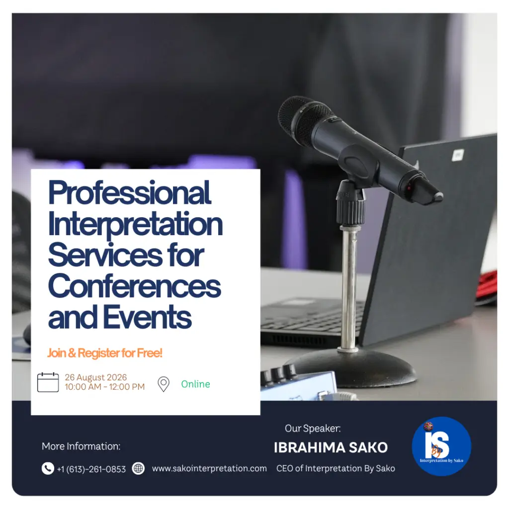 Professional Interpretation Services for Conferences and Events